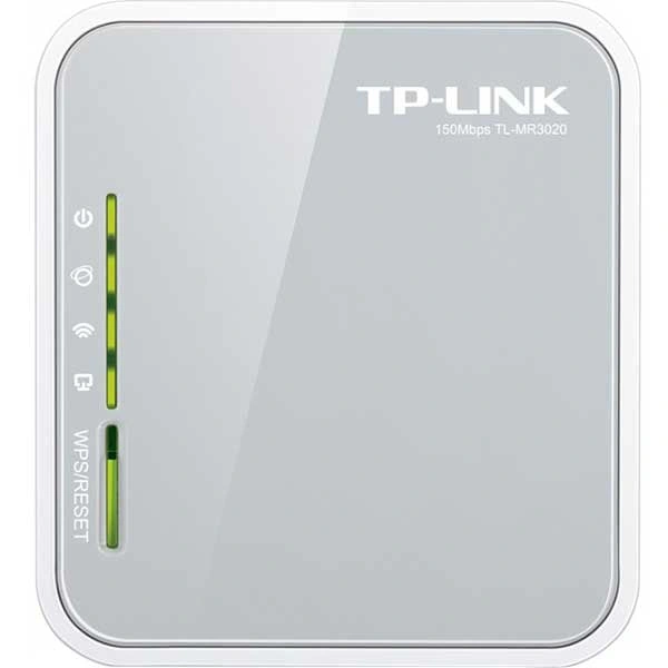 TP-LINK Router Wireless portabil TP-LINK TL-MR3020, 3G/4G LTE, Single-Band 300Mbps, USB 2.0, White - IT-Fashion.ro