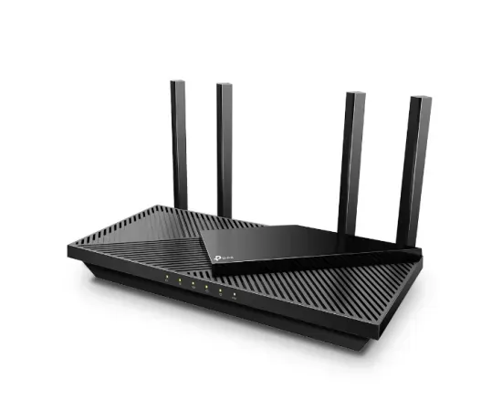 TP-LINK Router wireless TP-LINK Archer AX55, AX3000, Wi-Fi 6, Dual-Band, 802.11 a/b/g/n/ac/ax, 574+2402 Mbps, Negru - IT-Fashion.ro