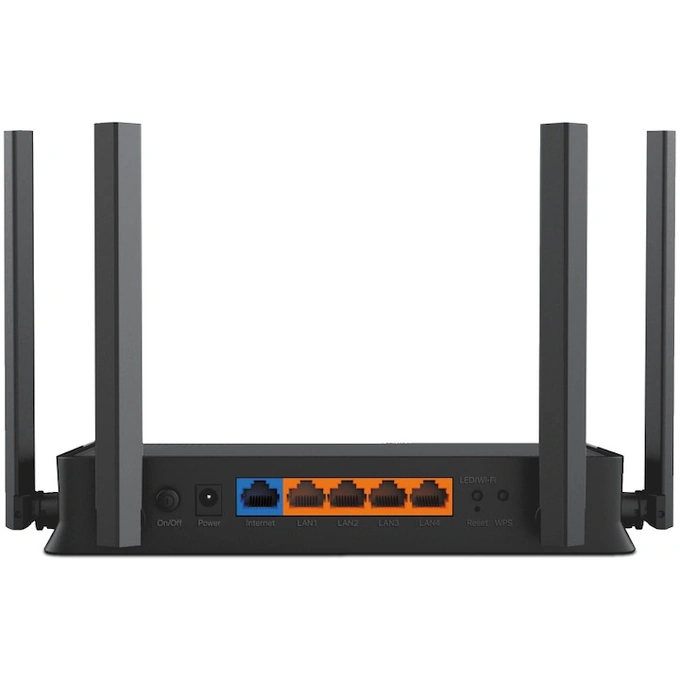 Router Wireless TP-LINK Archer BE220, BE3600, Dual-Band, Wi-Fi 7, Gigabit, MLO, HomeShield, EasyMesh, Black - Imagine 3