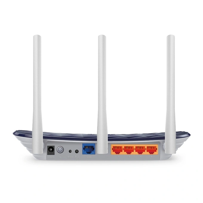Router wireless TP-Link Archer C20, Wi-Fi 5, Dual-Band, AC750, 2.4/5 GHz, 433 Mbps, 3 antene externe - Imagine 3