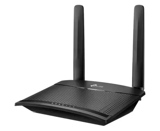 TP-LINK Router wireless TP-LINK Archer MR100, 2x LAN, 10/100 Mbps, 802.11 b/g/n, negru - IT-Fashion.ro