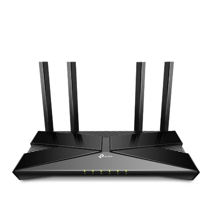 Router wireless TP-LINK Gigabit EX220 Dual-Band WiFi 6, Black - Imagine 1