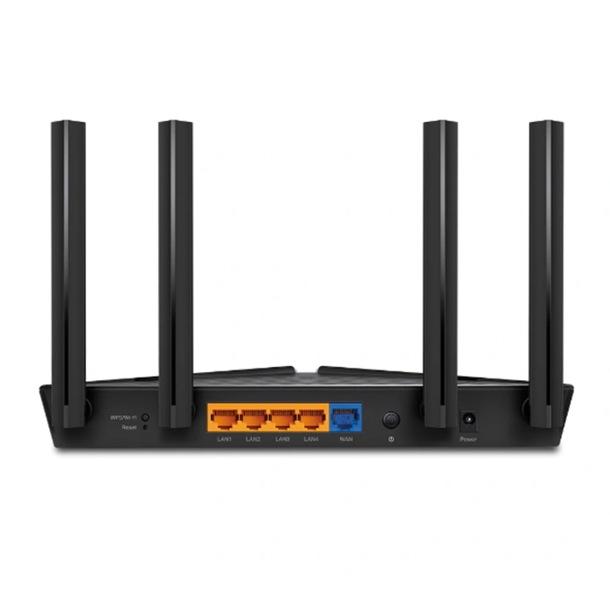 Router wireless TP-LINK Gigabit EX220 Dual-Band WiFi 6, Black - Imagine 3