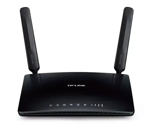 Router wireless TP-LINK TL-MR6400, 2.4 GHz, 300 Mbps, 4G LTE, Black - Imagine 1