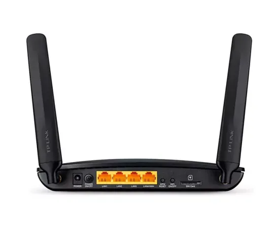 Router wireless TP-LINK TL-MR6400, 2.4 GHz, 300 Mbps, 4G LTE, Black - Imagine 3