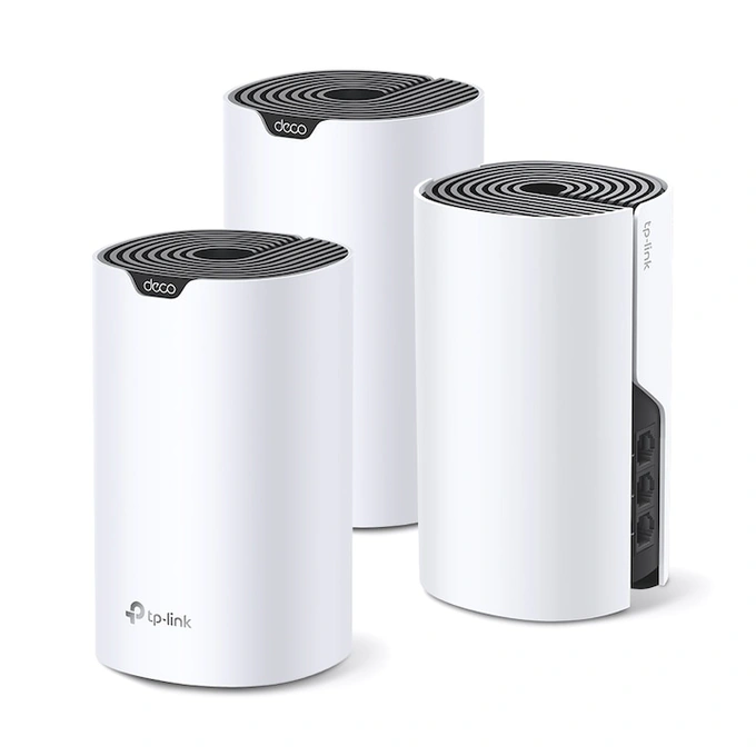 TP-LINK Sistem Mesh Wi-Fi TP-LINK Deco S7(3-pack), AC1900, Dual-Band, 3x3 MU-MIMO, White - IT-Fashion.ro