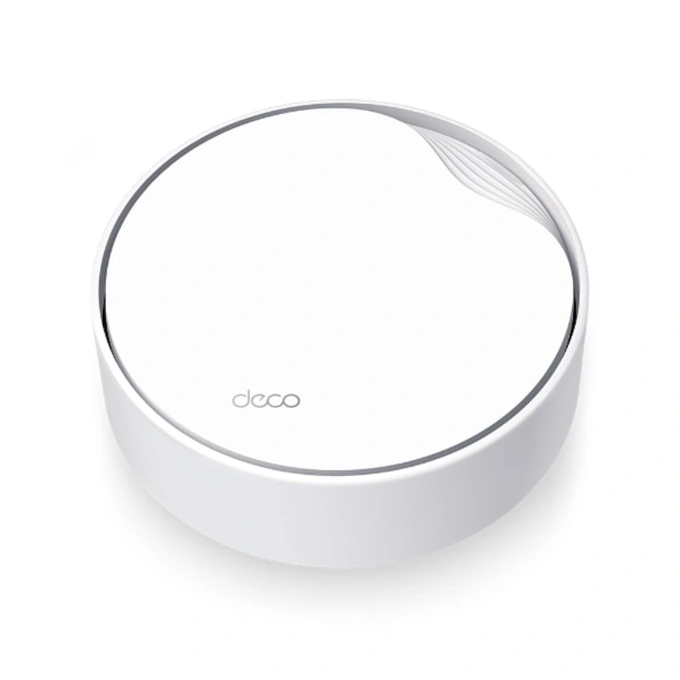 Sistem Mesh Wi-Fi TP-LINK Deco X50-PoE(1-pack), Dual-Band, Wi-Fi 6, AX3000, Seamless Roaming, White - Imagine 1