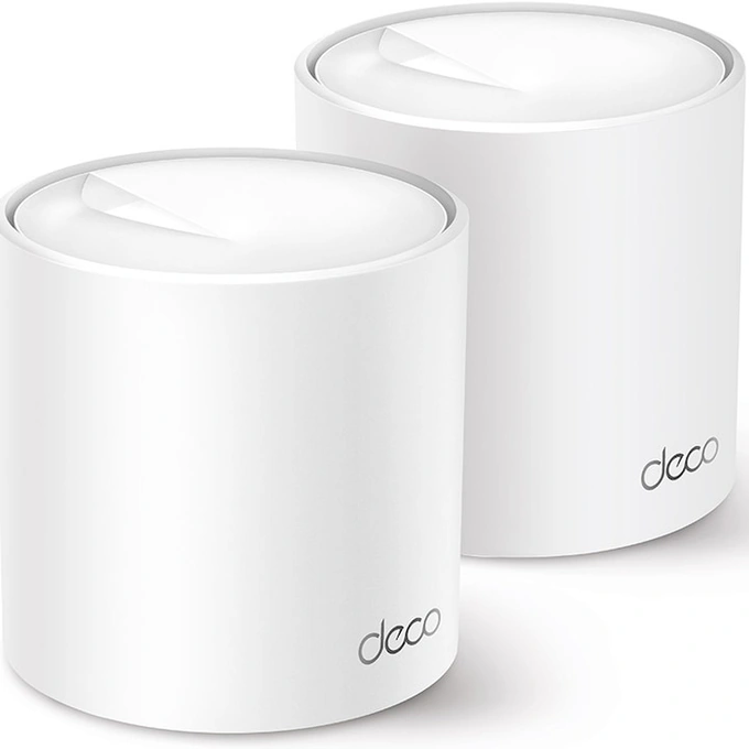 Sistem Mesh Wi-Fi TP-LINK Deco X60 V3.20 (2-pack), AX5400, Dual-Band, White - Imagine 1