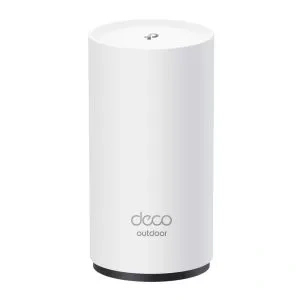 Sistem Wireless Mesh TP-LINK Deco BE25 Outdoor, BE5000, WiFi7, 1Pack, White - Imagine 1