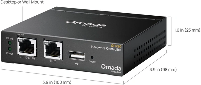 TP-LINK OC220 - Omada hardware controller, Black - Imagine 9