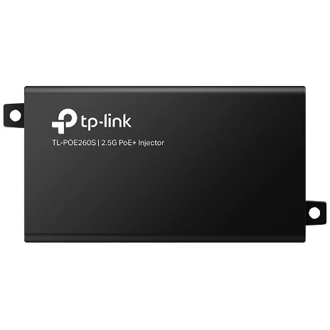Injector PoE+ TP-Link TL‑POE260S, 2 x RJ45 2.5G, 30W, Black - Imagine 2