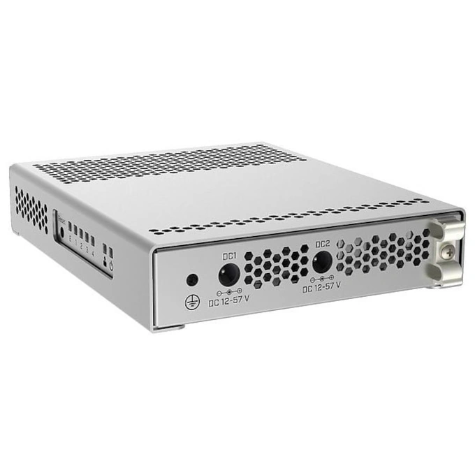 Switch Cloud Router 1 Gigabit, 4 SFP+ 10Gbps - MIKROTIK CRS305-1G-4S+IN, Silver - Imagine 3