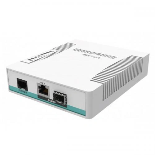 Switch MIKROTIK CRS106-1C-5S L5, 4 porturi, White - Imagine 1