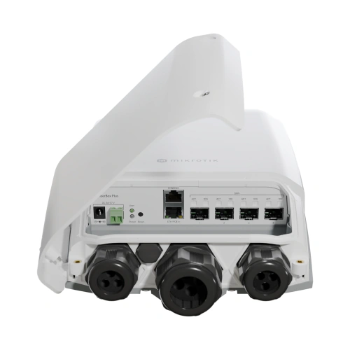 Switch MIKROTIK CRS305-1G-4S+OUT, 4 porturi, White - Imagine 4