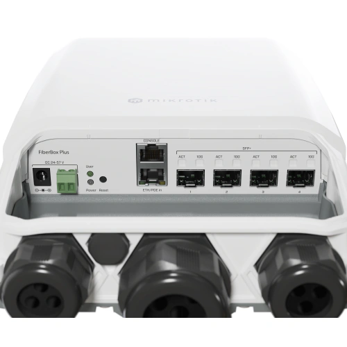 Switch MIKROTIK CRS305-1G-4S+OUT, 4 porturi, White - Imagine 5