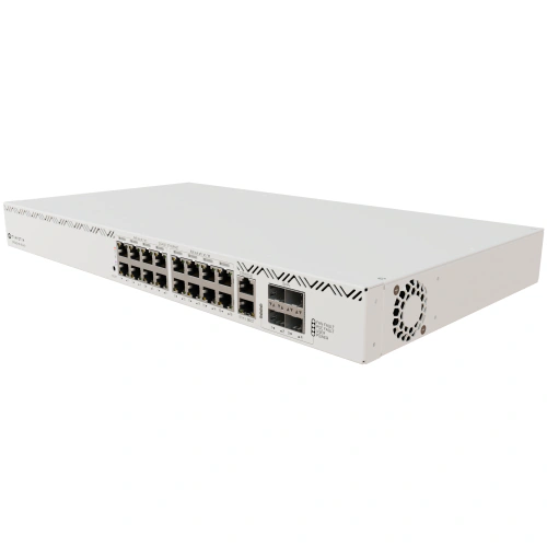 Switch MIKROTIK CRS320-8P-8B-4S+RM, 16 porturi, PoE, White - Imagine 1