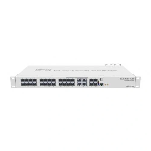 Switch MIKROTIK CRS328-4C-20S-4S+RM, 28 porturi, White - Imagine 1