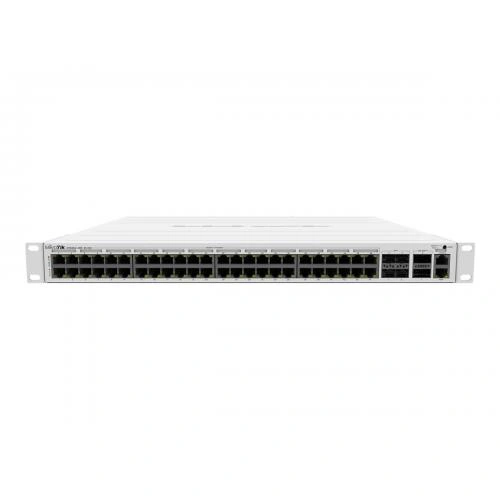 Switch MIKROTIK CRS354-48P-4S+2Q+RM, 48 porturi, PoE, White - Imagine 3