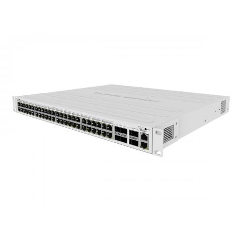 Switch MIKROTIK CRS354-48P-4S+2Q+RM, 48 porturi, PoE, White - Imagine 4