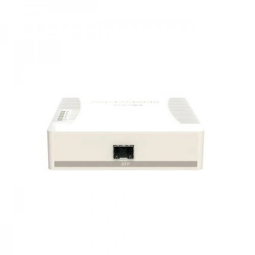Switch MIKROTIK RB260GSP, 5 porturi (1 PoE in, 4 PoE Out), White - Imagine 1