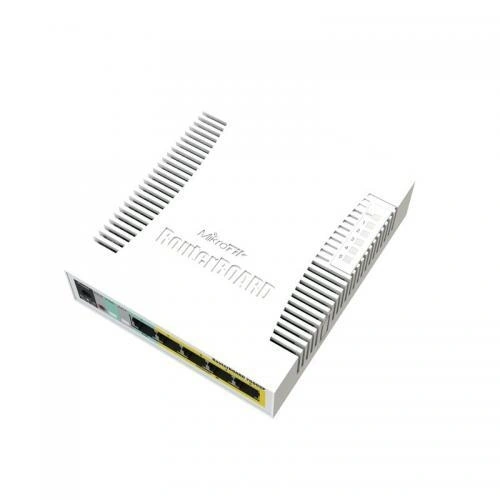 Switch MIKROTIK RB260GSP, 5 porturi (1 PoE in, 4 PoE Out), White - Imagine 4