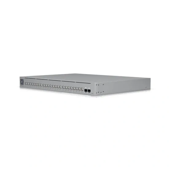 Switch PoE UBIQUITI UniFi cu 24 porturi multi-gigabit 2,5G/1G, 2xSFP+, managed L3 - USW-PRO-MAX-24-POE, Silver - Imagine 2