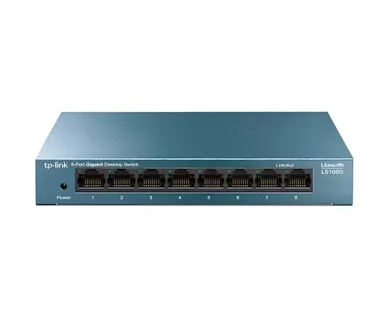 Switch TP-Link Desktop cu 8 porturi 10/100/1000Mbps, LS108G - Imagine 1
