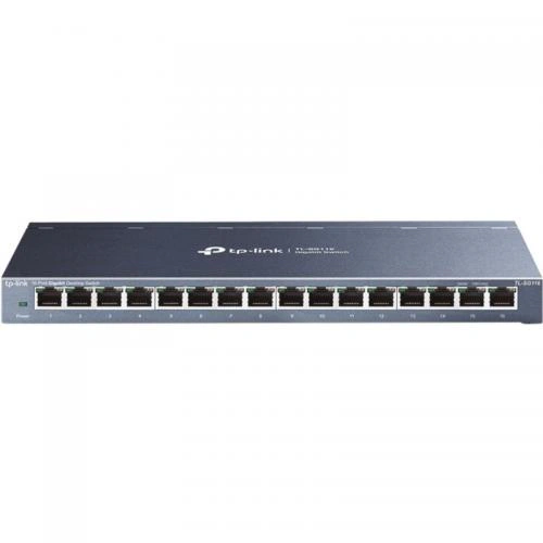 TP-LINK Switch TP-LINK Gigabit TL-SG116, 16 Porturi, Black - IT-Fashion.ro