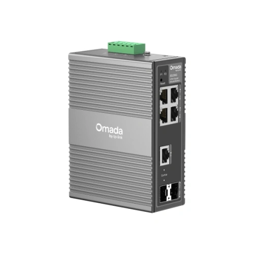 TP-LINK Switch TP-LINK IES206G, 6 porturi, Gray - IT-Fashion.ro