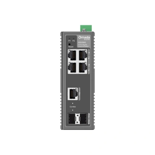 Switch TP-LINK IES206G, 6 porturi, Gray - Imagine 3