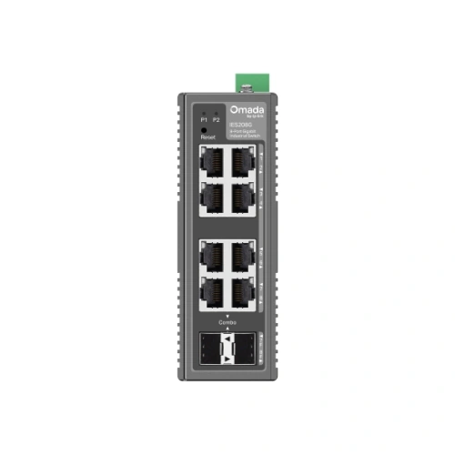 TP-LINK Switch TP-LINK IES208G, 8 porturi, Gray - IT-Fashion.ro