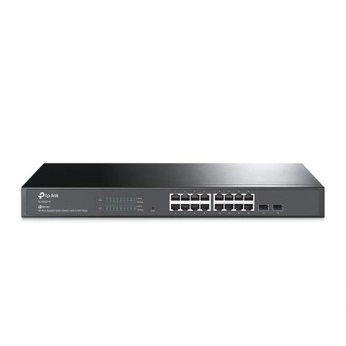 Switch TP-LINK JetStream TL-SG2218, 18 porturi, Black - Imagine 1