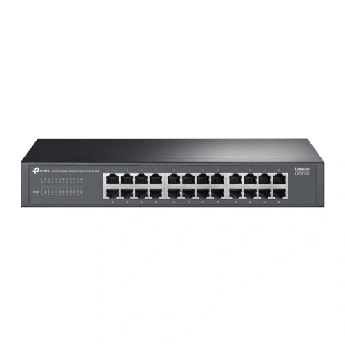 Switch TP-LINK LiteWave LS1024G, 24 porturi, Black - Imagine 1