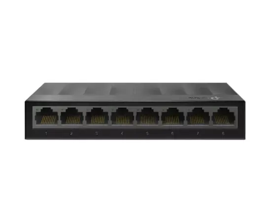 Switch TP-LINK LS1008G, 8 porturi gigabit, negru - Imagine 1