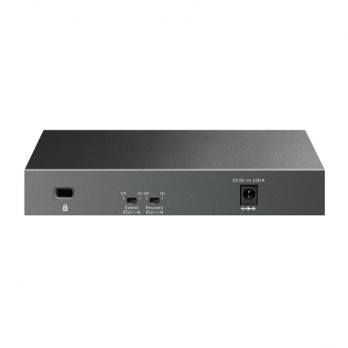 TP-LINK Switch TP-LINK LS106LP, 6 porturi (4 PoE+), Black - IT-Fashion.ro