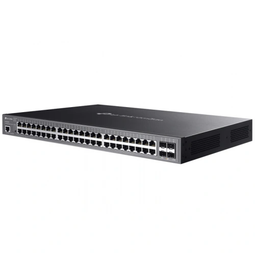 TP-LINK Switch TP-LINK SG3452XMPP, 48 porturi (40 PoE+, 8 PoE++), Black - IT-Fashion.ro