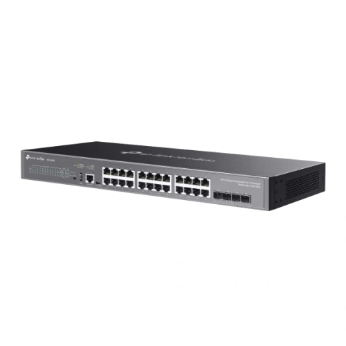 Switch TP-LINK SG5428X, 24 porturi, Black - Imagine 3