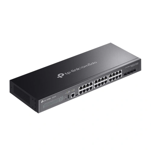 Switch TP-LINK SG5428X, 24 porturi, Black - Imagine 4