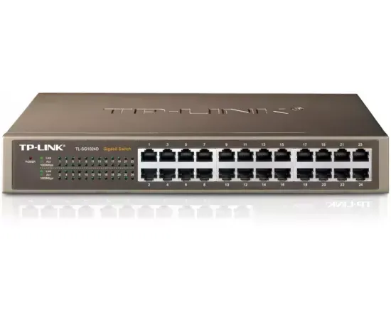 Switch TP-LINK TL-SG1024D, 24P-GB, 24 x 10/100/1000Mbps - Imagine 1