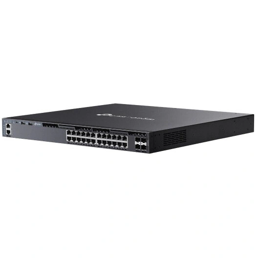 Switch TP-Link TL-SG6428X, 24-Port Gigabit L3 Managed with 4x 10G SFP+ Slots, Omada SDN, Black - Imagine 3