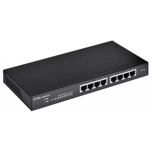 ZyXEL Switch ZyXEL GS1900-8-EU0102F, 8 Porturi - IT-Fashion.ro