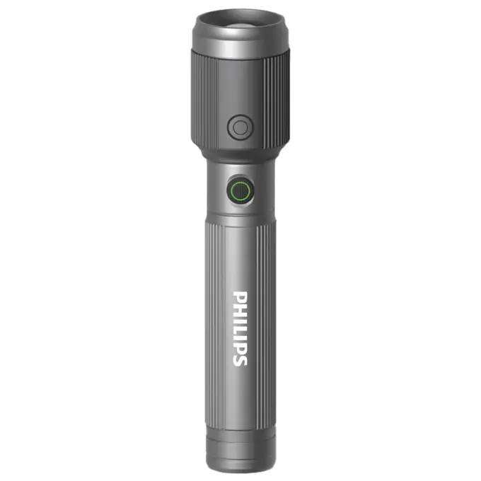 Lanterna LED PHILIPS SFL2141/10, 15 W, 650 lm, 2000 mAh, Gri - Imagine 1