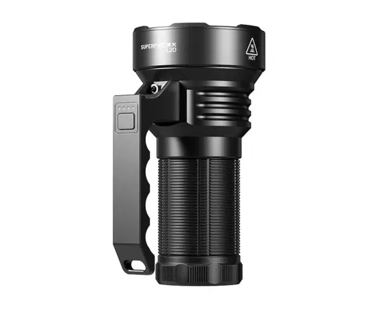 Lanterna LED SUPERFIRE L20, 5000lm, 60 W, incarcare USB-C, Negru - Imagine 2
