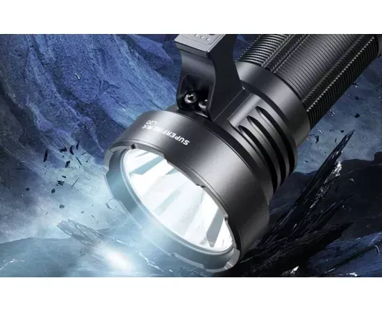 Lanterna LED SUPERFIRE L20, 5000lm, 60 W, incarcare USB-C, Negru - Imagine 5