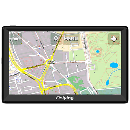 Sistem de navigație PEIYING GPS, 8.8 inch, Black - Imagine 1