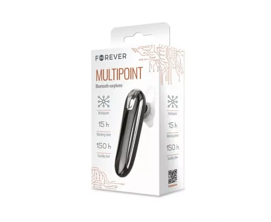 Casca Bluetooth FOREVER FBE-01, Black - Imagine 2