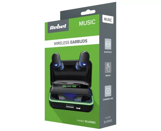 Casti Bluetooth REBEL SLU0062, Black - Imagine 9