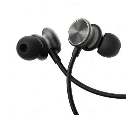 Joyroom Casti cu fir JOYROOM JR-EW03, Jack 3.5 mm, Gray/Black - IT-Fashion.ro