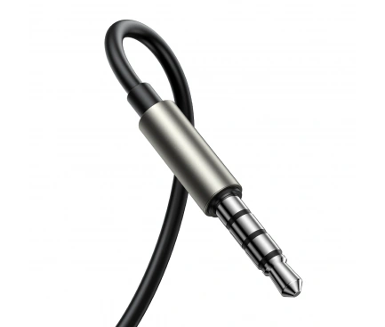 Casti cu fir JOYROOM JR-EW03, Jack 3.5 mm, Gray/Black - Imagine 5