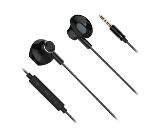 Casti cu fir KRUGER & MATZ KMPB2-B, Jack 3.5 mm, Black - Imagine 1